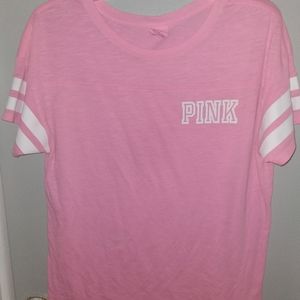 Gently worn PINK tee size small